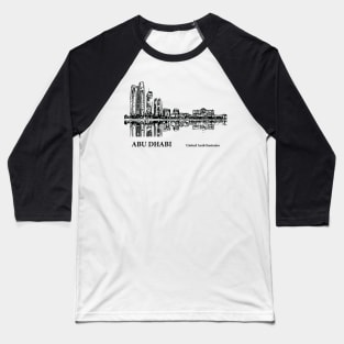 Abu Dhabi - United Arab Emirates Baseball T-Shirt